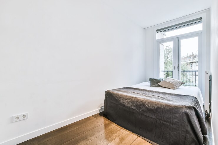 Photo conception de chambre confortable