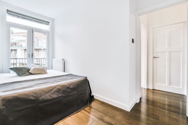 Photo conception de chambre confortable