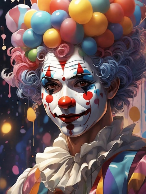 Photo conception de clown