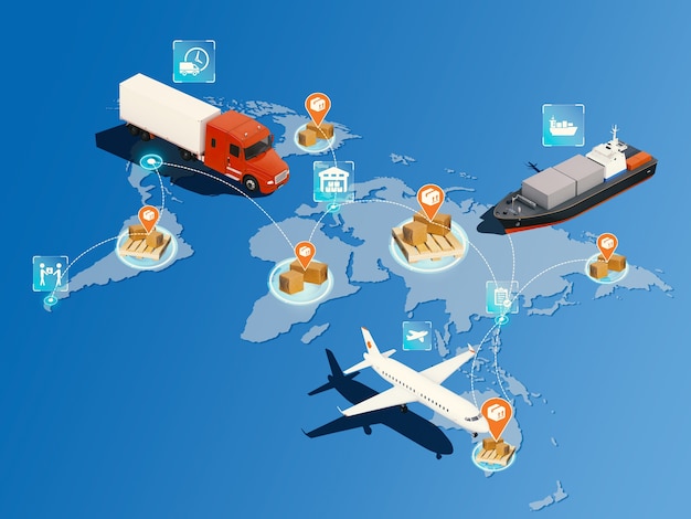 Conception de collages pour la logistique et les transports