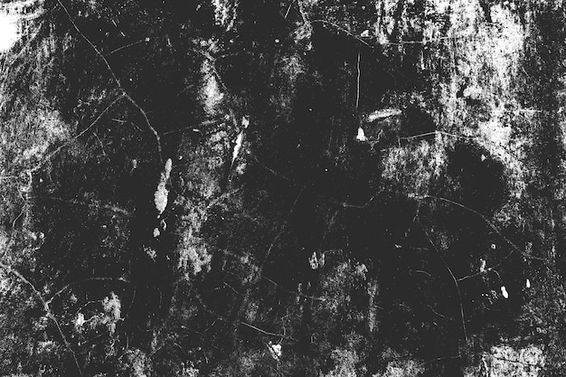 Conception en détresse de poussière et de rayures grunge noir Couche d'éditeur de photo de texture grunge sale Fond abstrait grunge de superposition noir et blanc
