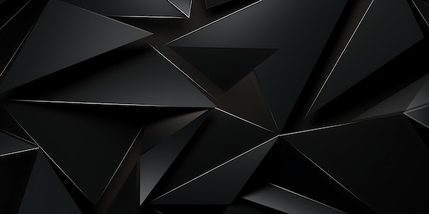 Conception diagonale 3d noire abstraite