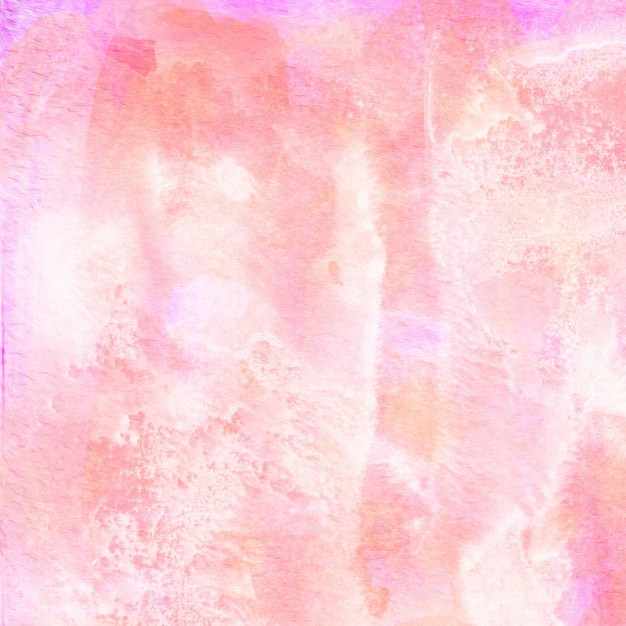 Conception de fond aquarelle rose abstrait laver texture peinte aqua bouchent
