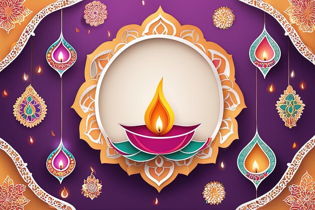 conception de fond du festival de diwaliconception de fond du festival de diwalijoyeux festival de diwali avec diya li