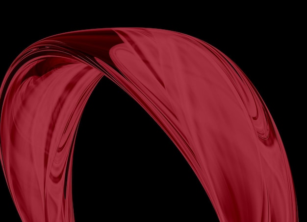 Conception de fond géométrique 3D abstraite couleur rouge de flamme chaude