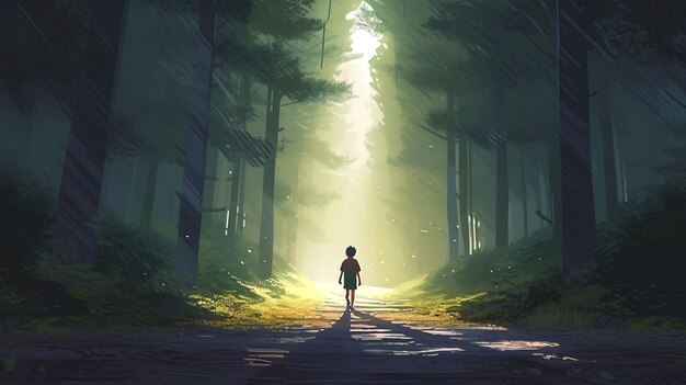 Conception de fond Makoto Shinkai