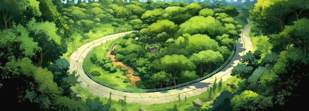 Conception de fond Makoto Shinkai