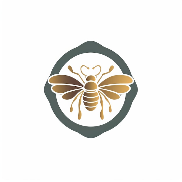 Conception gratuite du logo de la reine des abeilles pour votre entreprise