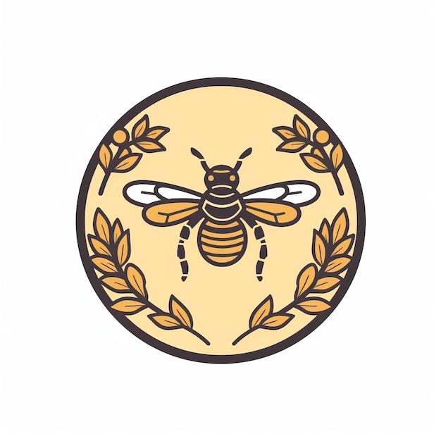 Conception gratuite du logo de la reine des abeilles pour votre entreprise