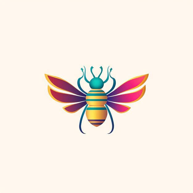 Conception gratuite du logo de la reine des abeilles pour votre entreprise