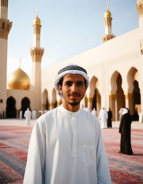 La conception de l'illustration du Ramadan en Arabie saoudite et aux Émirats arabes unis