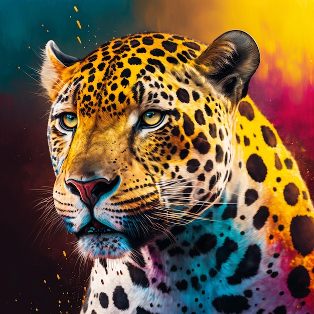 Conception d'illustration de jaguar cool