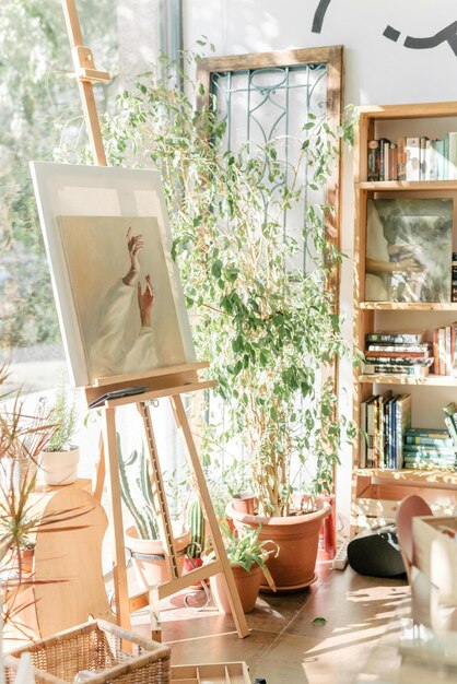 Photo conception intérieure d'appartements urbains spacieux