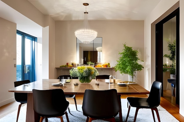 Photo conception intérieure d'une salle à manger à petit budget conseils pour créer un bel espace