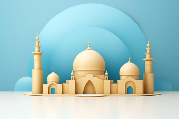 conception islamique pour le festival de l'Eid Mubarak
