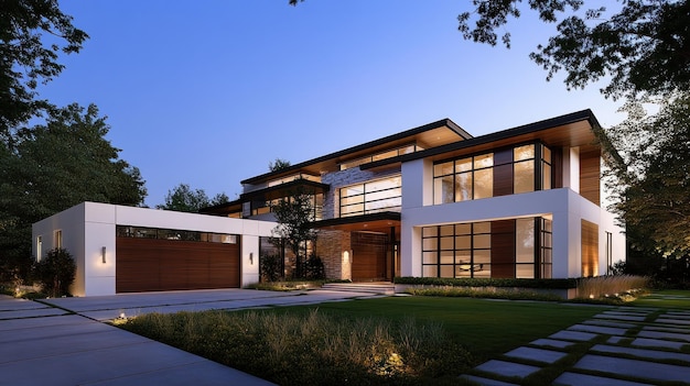 La conception d'une maison moderne