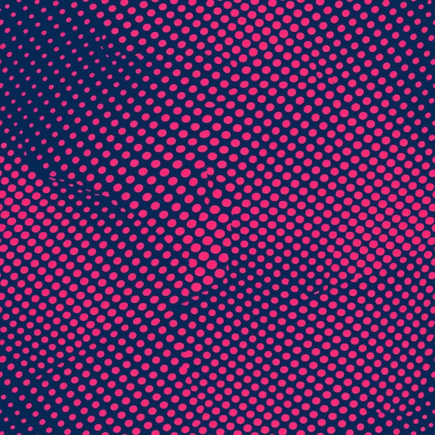 Conception de motifs à demi-ton circulaire sans couture