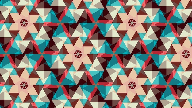 conception de motifs à motif hexagonale caléidoscope