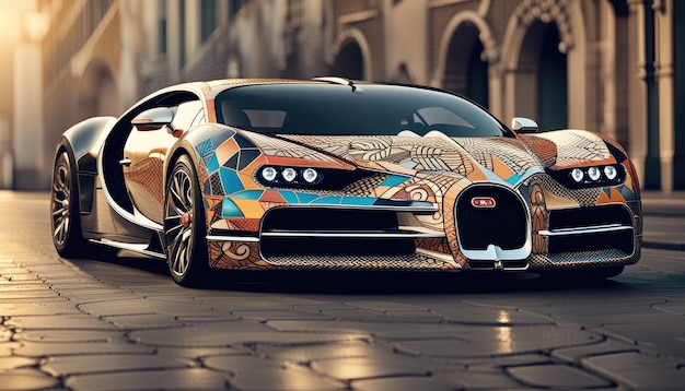 Conception personnalisée de Bugatti Concept