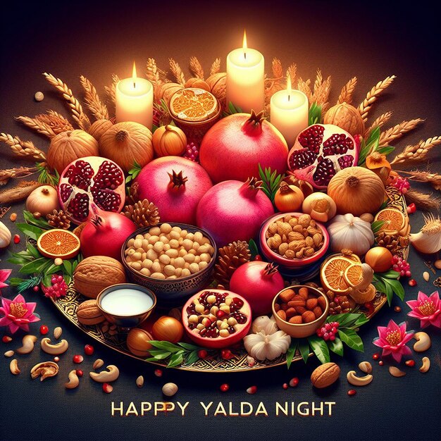 Conception pour le festival Happy Yalda Night