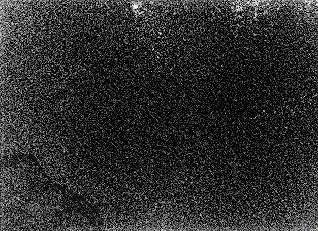 Conception de poussière et de rayures Couche d'éditeur de photo vieilli Fond abstrait grunge noir
