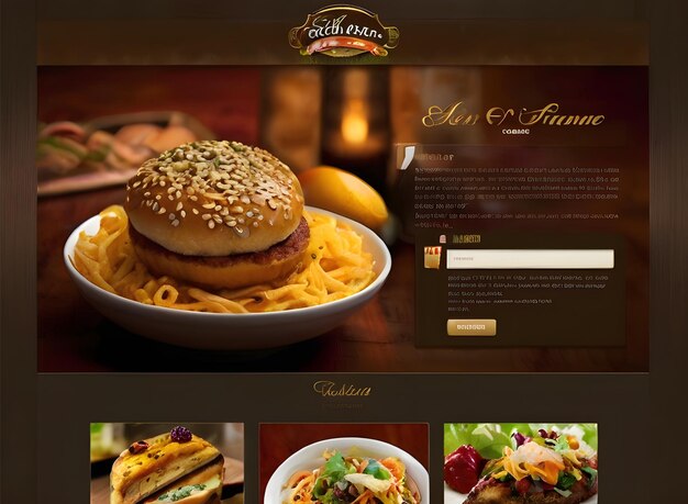 Conception d'un site Web pour la restauration