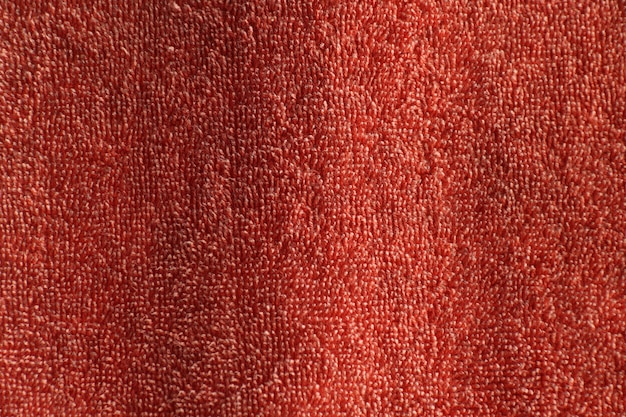 Conception de surface de texture de tissu de laine orange