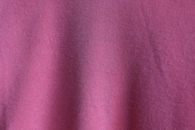 Photo conception de surface de texture de tissu rose