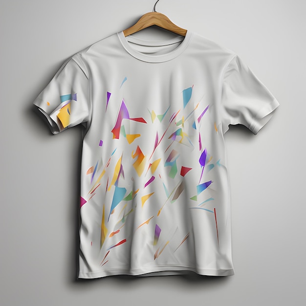 Conception de T-shirt abstrait