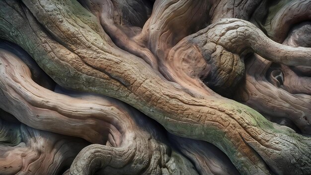 Conception de la texture de l'écorce d'arbre sans couture