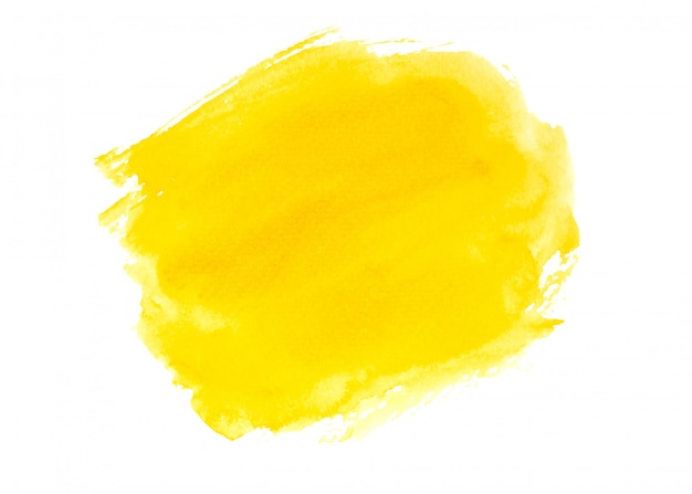 conception de texture de fond peinture aquarelle jaune