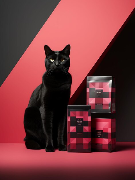 Photo concepts d'emballage pour animaux de compagnie présentant une large gamme de styles et une créativité folle pour l'image de marque