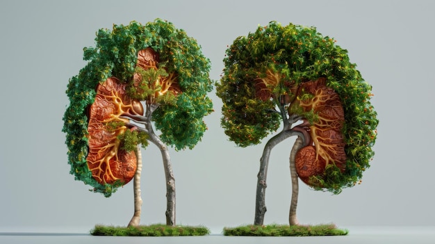 Photo concepts environnementaux et médicaux en 3d