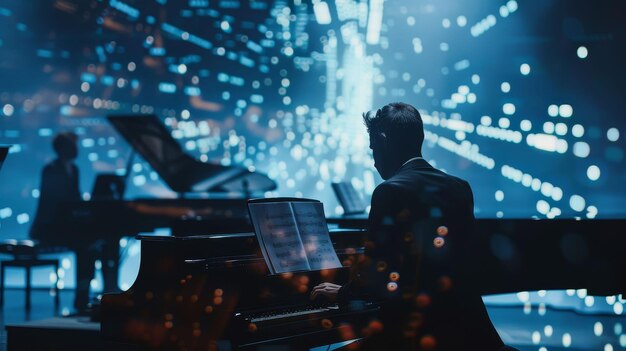 Concert virtuel dans un univers numérique musique sans frontières