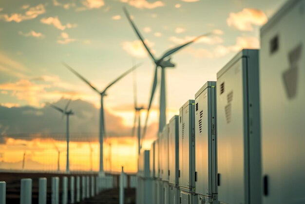 Conclusion de technologies de batteries innovantes dans le contexte des turbines éoliennes synergie entre renouvellement
