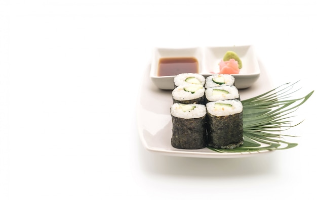 concombre maki sushi - style de cuisine japonaise