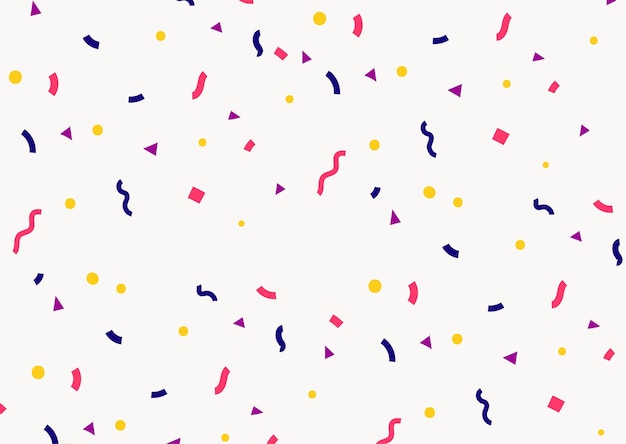 Confetti Célébration d'anniversaire arrière-plan de texture