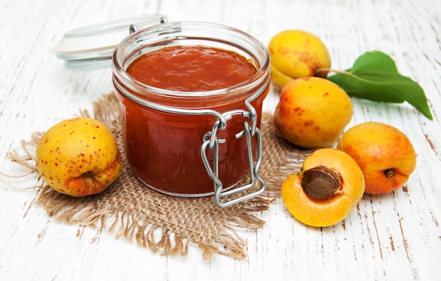 Confiture d&#39;abricots