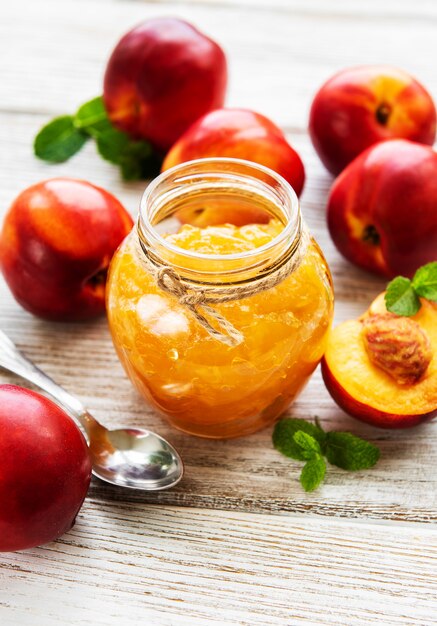 Confiture de nectarine