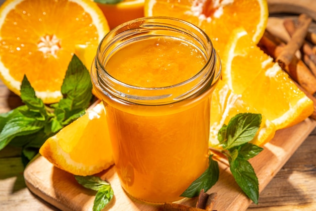 Confiture d'orange maison