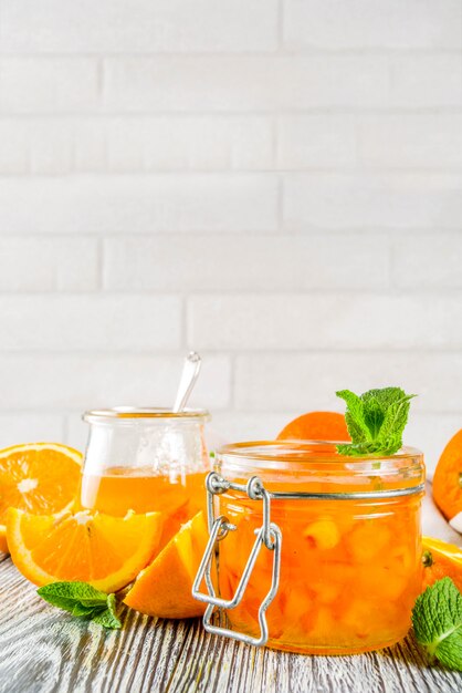 Confiture d'orange maison