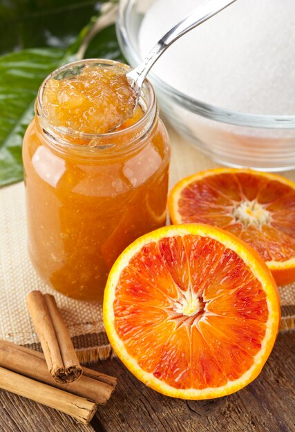 Confiture d&#39;Orange Maison