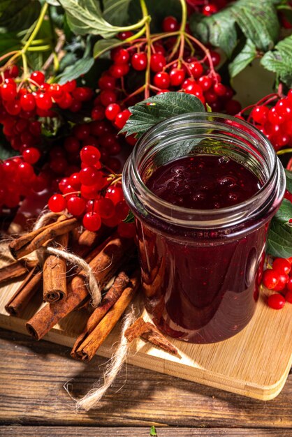 Confiture de viorne bio