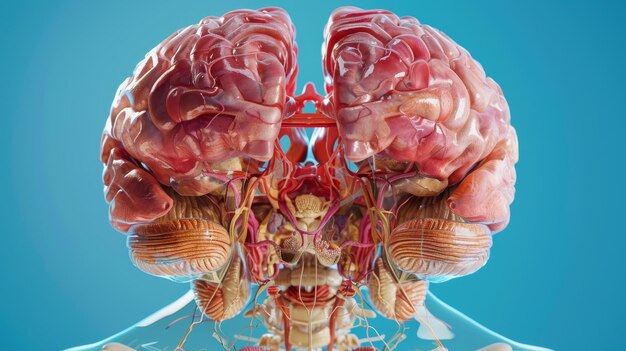 Les connexions entre les deux moitiés du cerveau humain