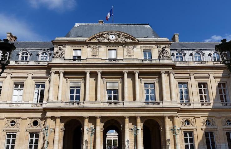 Photo le conseil d'état est un tribunal administratif du gouvernement français paris