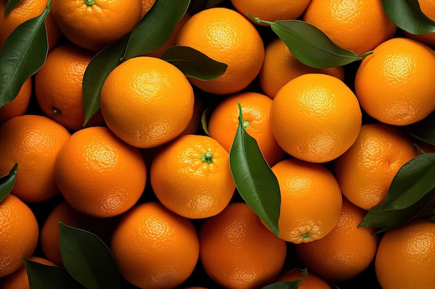 Consistance des mandarines fraîches