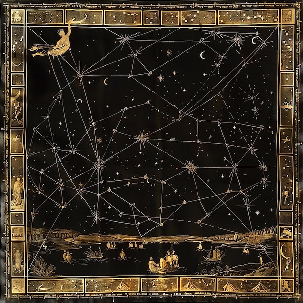 Les constellations de soie Alors que la nuit tombe sur la soie