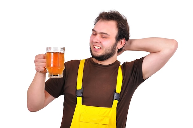 Constructeur avec de la bière