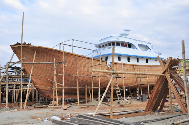 Construction de bateaux