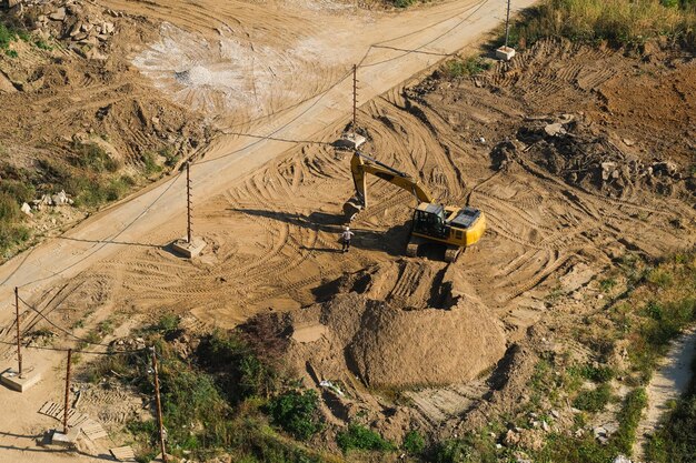 construction de bâtiments résidentiels modernes de grande hauteur